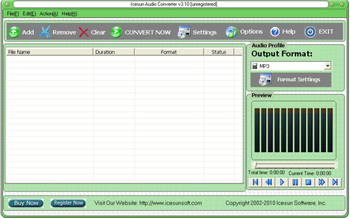 Icesun Audio Converter screenshot 2
