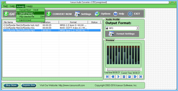 Icesun Audio Converter screenshot 3