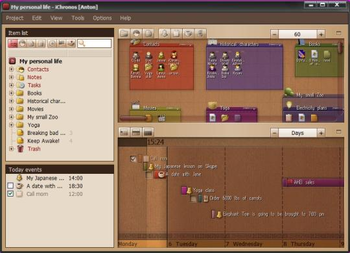 iChronos Organizer screenshot