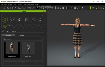 iClone Character Creator Lite screenshot