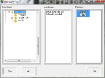 IcoLib2Dir screenshot