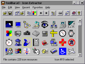 Icon Extractor 2000 screenshot
