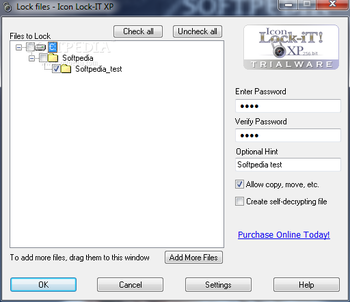 Icon Lock-iT XP screenshot