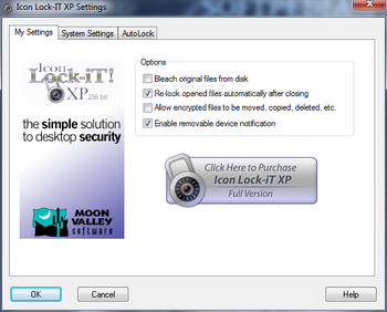 Icon Lock-iT XP screenshot 4