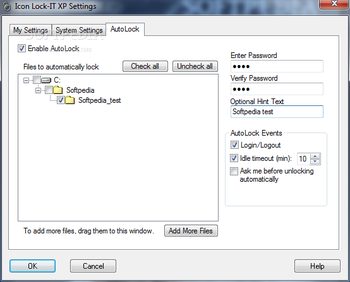 Icon Lock-iT XP screenshot 6