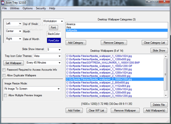 Icon Tray screenshot