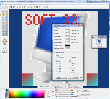 IconCool Editor screenshot 2