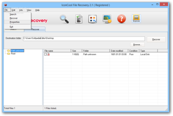 IconCool File Recovery screenshot 3