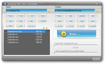 IconCool MP3 WAV Converter screenshot