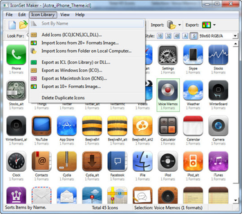 IconLibrary Maker screenshot