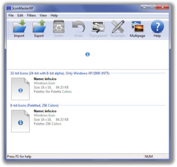 IconMasterXP screenshot 4