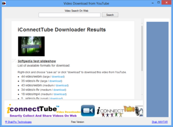 iConnectTube Video Downloader screenshot 2