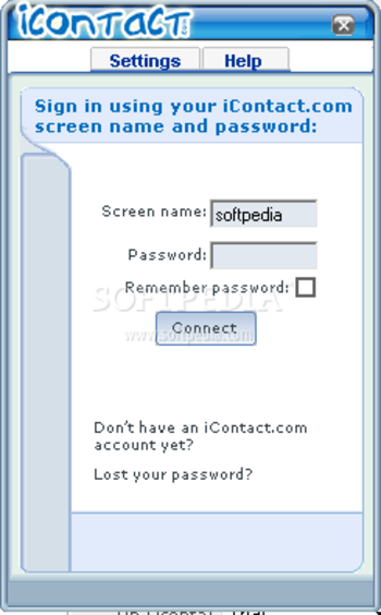 iContact Messenger screenshot