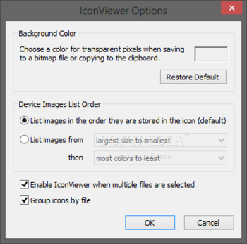 IconViewer screenshot 2
