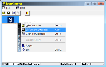 IconXtracter screenshot