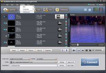 iCoolsoft DVD to AVI Converter screenshot 5