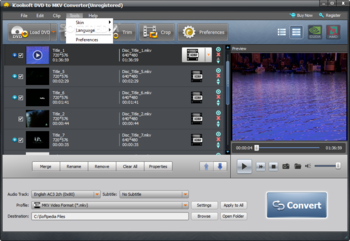 iCoolsoft DVD to MKV Converter screenshot 5