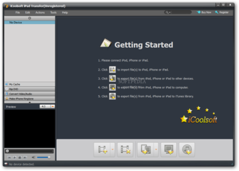 iCoolsoft iPad Transfer screenshot