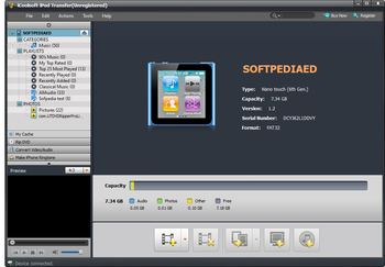 iCoolsoft iPod Transfer screenshot
