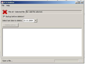 ICS Deleter screenshot