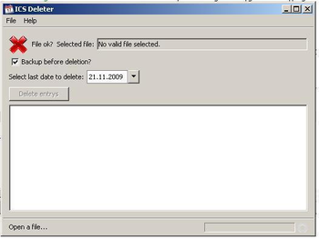 ICS Deleter Portable screenshot