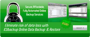 ICUBACKUP screenshot