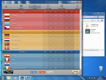 iCup Euro 2012 screenshot 2