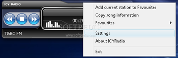 Icy Radio screenshot 2