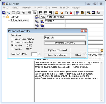 ID Manager screenshot 4
