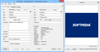 ID3 Editor screenshot