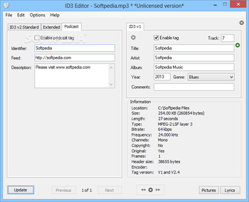 ID3 Editor screenshot 3