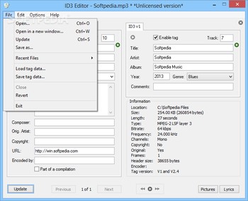 ID3 Editor screenshot 4