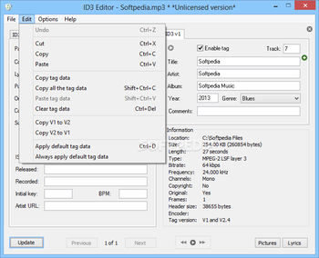 ID3 Editor screenshot 5