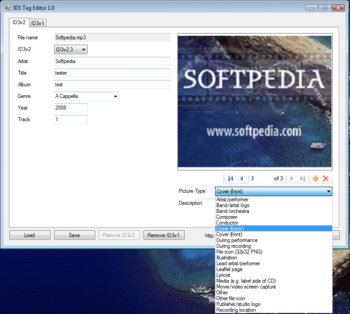 ID3 Tag Editor screenshot