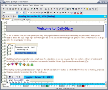 iDailyDiary Pro screenshot
