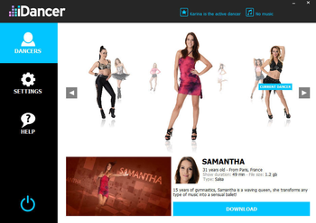 iDancer screenshot