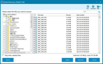 iData Recovery Wizard screenshot 2
