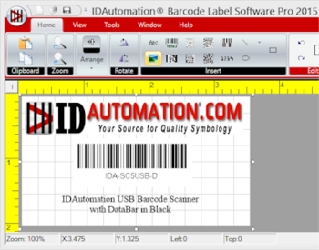 IDAutomation Barcode Label Software Pro screenshot