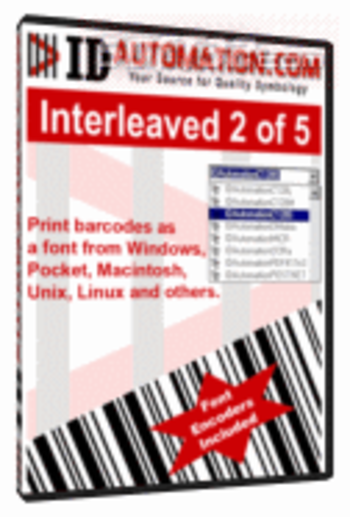 IDAutomation Interleaved 2 of 5 Font screenshot 3