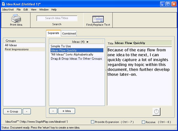 Idea Knot for PC screenshot 2