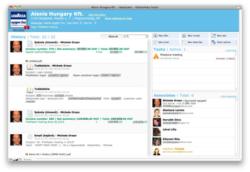 iDeal CRM screenshot