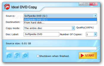 Ideal DVD Copy screenshot 2