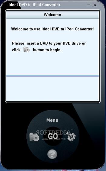 Ideal DVD to iPod Converter screenshot