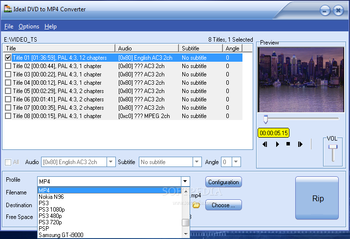 Ideal DVD to MP4 Converter screenshot 2