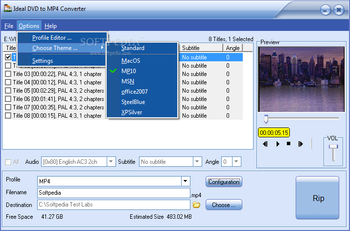 Ideal DVD to MP4 Converter screenshot 4
