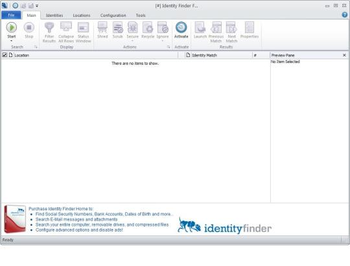 Identity Finder Home Edition screenshot