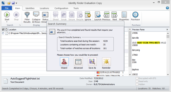 Identity Finder screenshot 3