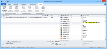 Identity Finder screenshot 9