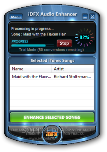 iDFX Audio Enhancer screenshot