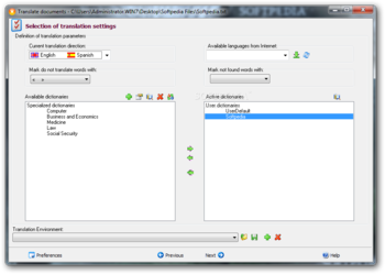 IdiomaX Translation Suite screenshot 4